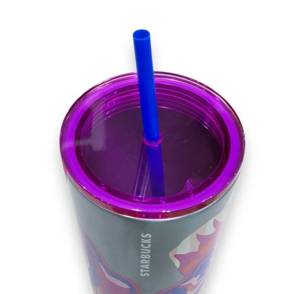 NWT | Starbucks Butterfly Summer 2024 24oz Tumbler - Picture 3 of 4